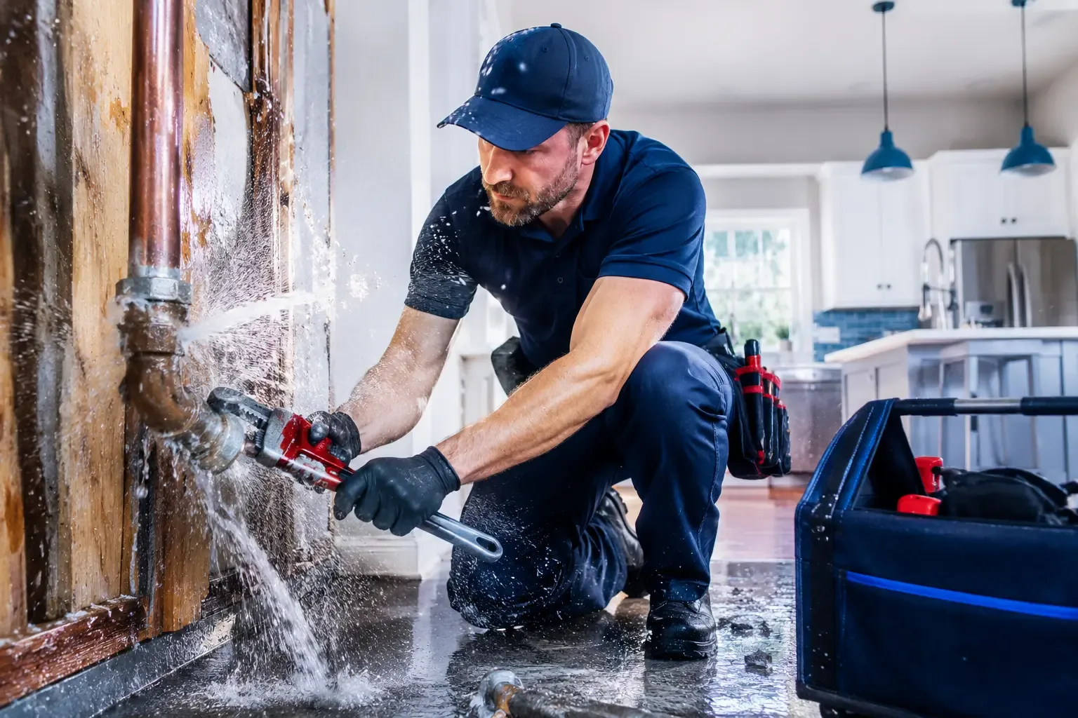 Local emergency pipe repair professionals in Petroleum, WV
